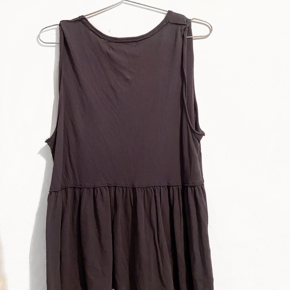 NWT Anytime Washed Black Tank Top - Picture 6 of 11